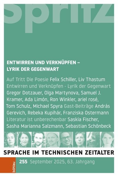Produktbild: Entwirren und Verkn&uuml;pfen &ndash; Lyrik der Gegenwart
