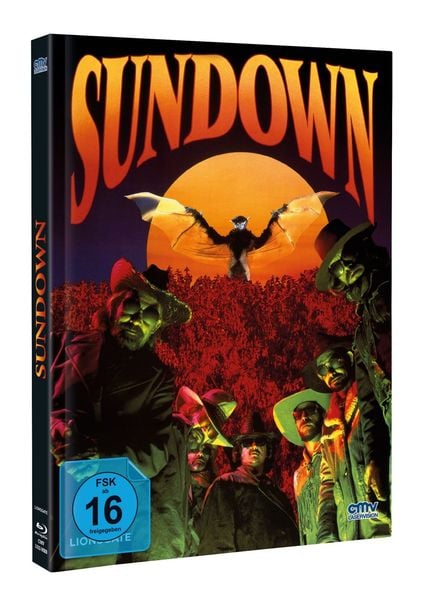 Produktbild: Sundown - R&uuml;ckzug der Vampire - Mediabook - Cover B - LImited Edition auf 222 St&uuml;ck (Blu-ray+DVD)