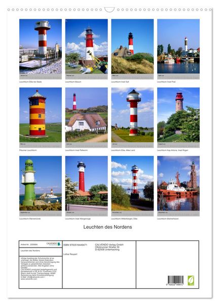 Produktbild: Leuchten des Nordens (Wandkalender 2026 DIN A2 hoch), CALVENDO Monatskalender