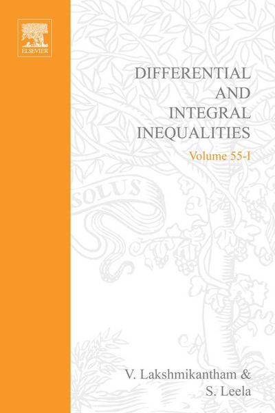 Produktbild: Differential and Integral Inequalities: Theory and Applications