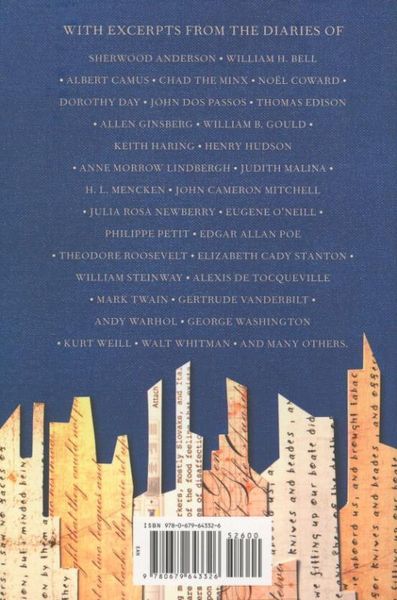 Produktbild: New York Diaries 1609 To 2009