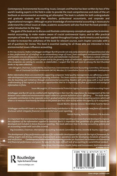Produktbild: Contemporary Environmental Accounting