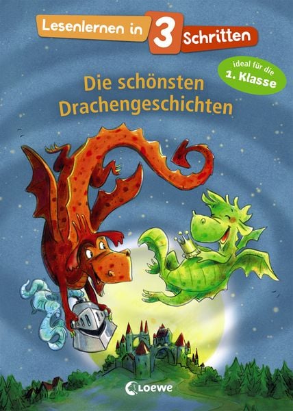 Produktbild: Lesenlernen in 3 Schritten - Die sch&ouml;nsten Drachengeschichten