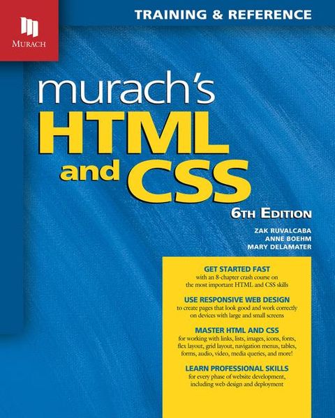 Produktbild: Murach's HTML and CSS