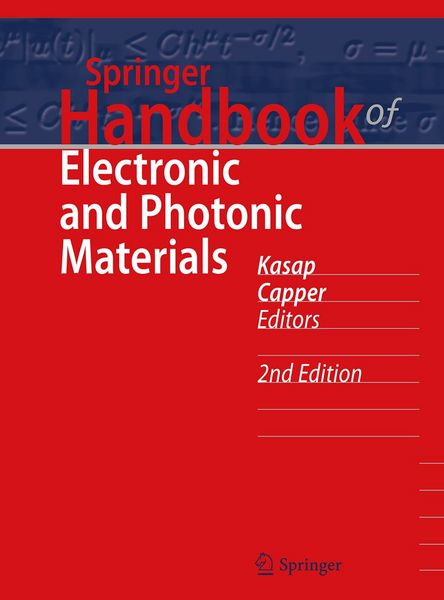 Produktbild: Springer Handbook of Electronic and Photonic Materials