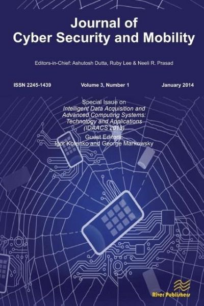 Produktbild: Journal of Cyber Security and Mobility 3-1, Special Issue on Intelligent Data Acquisition and Advanced Computing Systems