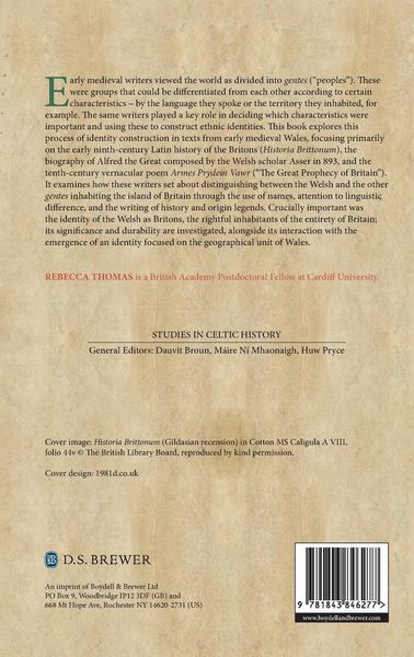 Produktbild: History and Identity in Early Medieval Wales