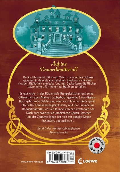 Produktbild: Das B&uuml;cherschloss (Band 6) - Sch&uuml;lerin der dunklen Magie
