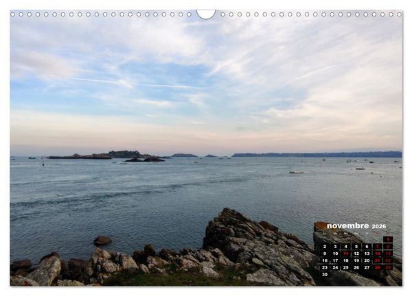 Produktbild: Horizons costarmoricains (Calendrier mural 2026 DIN A3 vertical), CALVENDO calendrier mensuel