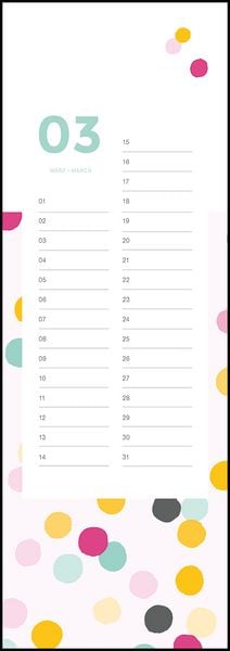 Produktbild: Geburtstagskalender Patterns