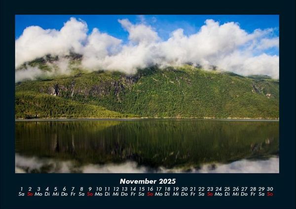 Produktbild: Berglandschaften 2025 Fotokalender DIN A4