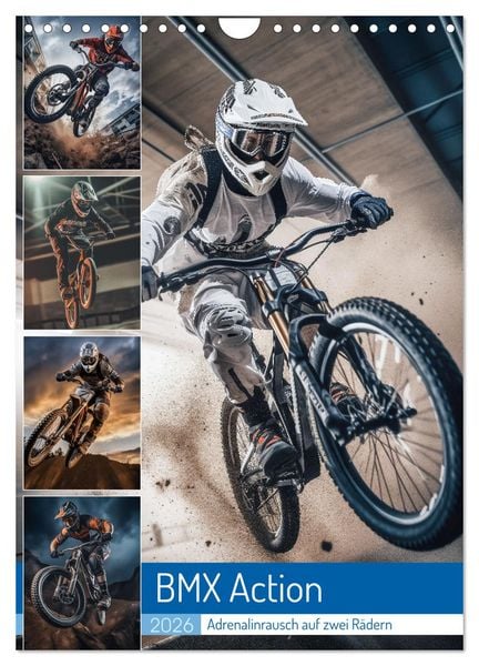 Produktbild: BMX Action (Wandkalender 2026 DIN A4 hoch), CALVENDO Monatskalender