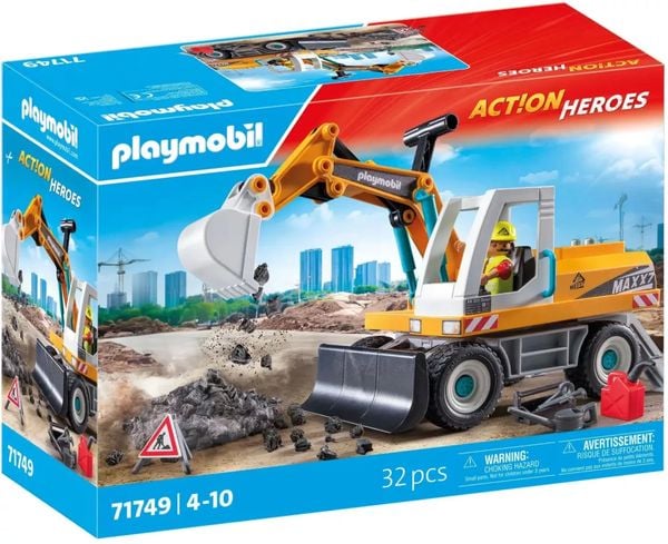 Playmobil 71749 Großer Bagger