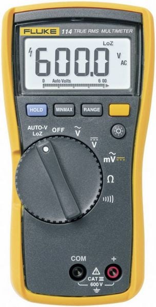 Produktbild: Fluke 114 Hand-Multimeter digital CAT III 600V Anzeige (Counts): 6000