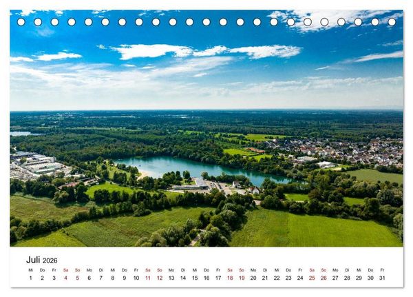 Produktbild: Das Alb- und Moosalbtal (Tischkalender 2026 DIN A5 quer), CALVENDO Monatskalender