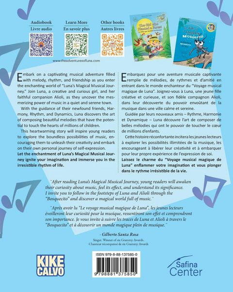 Produktbild: Le Voyage Musical Magique (Bilingual Book English &iquest; French)