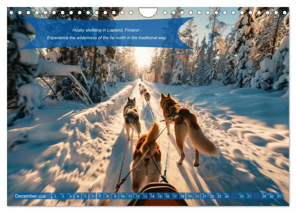 Produktbild: Crazy ideas for adventure enthusiasts (Wall Calendar 2026 DIN A4 landscape), CALVENDO 12 Month Wall Calendar