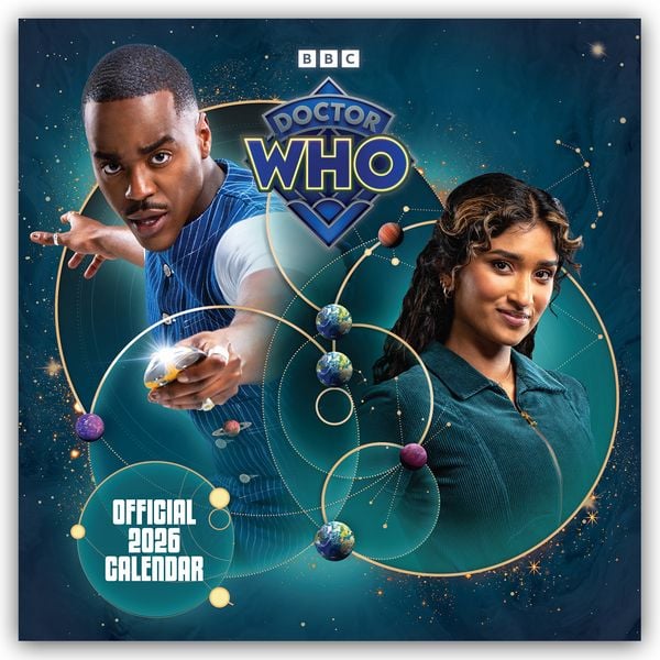 Produktbild: Doctor Who – 15. Doktor 2026 – Wandkalender