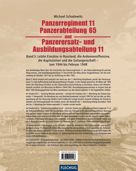 Produktbild: Panzerregiment 11, Panzerabteilung 65 und Panzerersatz- und Ausbildungsabteilung 11