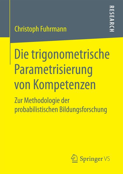 Produktbild: Die trigonometrische Parametrisierung von Kompetenzen
