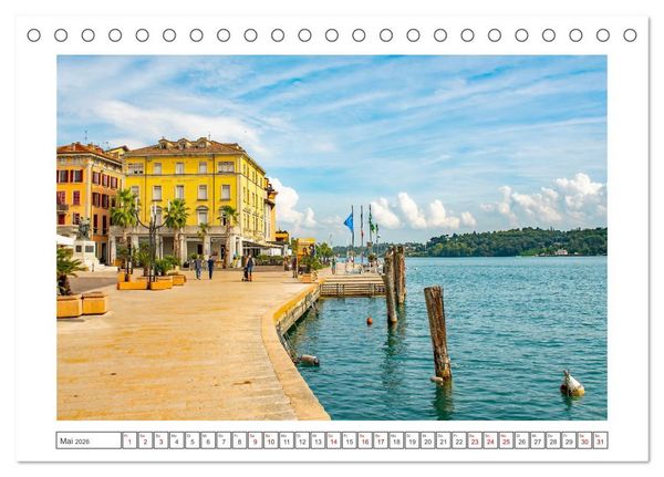 Produktbild: Salo am Gardasee (Tischkalender 2026 DIN A5 quer), CALVENDO Monatskalender