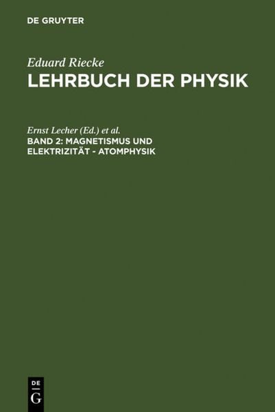 Produktbild: Magnetismus und Elektrizit&auml;t - Atomphysik