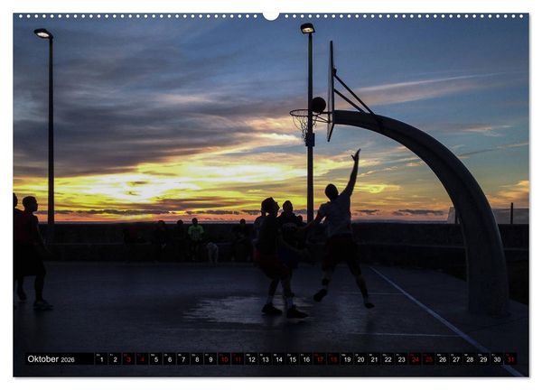 Produktbild: Basketball Action (Wandkalender 2026 DIN A2 quer), CALVENDO Monatskalender