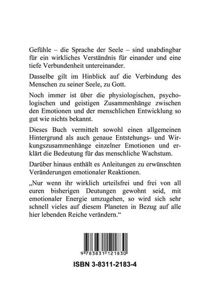 Produktbild: Gef&uuml;hle die Sprache der Seele und der...