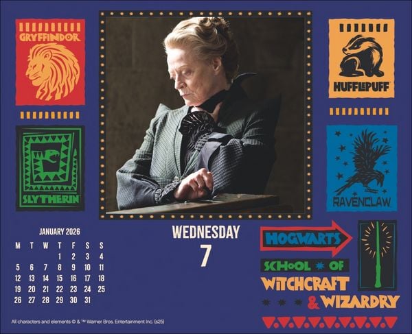 Produktbild: Harry Potter Tagesabrei&szlig;kalender 2026