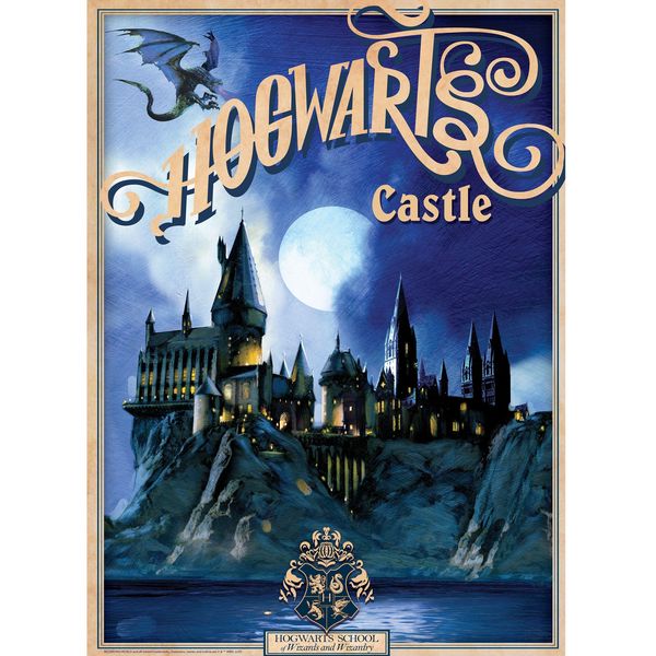 Produktbild: HARRY POTTER - Set 2 Chibi Posters - Retro Hogwarts&Diagon (52x38)