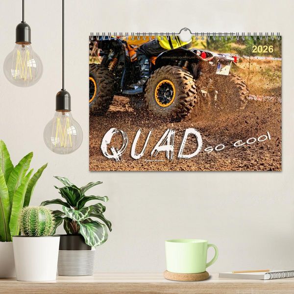 Produktbild: Quad - so cool (Wandkalender 2026 DIN A4 quer), CALVENDO Monatskalender