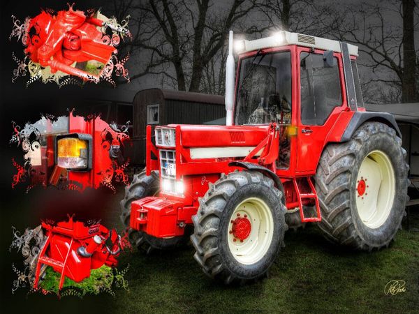 Produktbild: CALVENDO Puzzle Oldtimer Traktor McCormick | 1000 Teile Lege-Gr&ouml;&szlig;e 64x48cm Foto-Puzzle f&uuml;r gl&uuml;ckliche Stunden