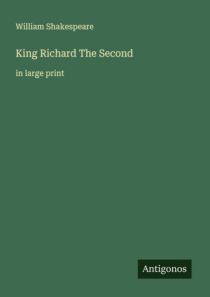 Produktbild: King Richard The Second