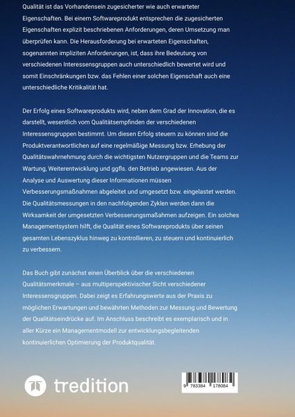 Produktbild: Multiperspektivische Betrachtung von Softwarequalit&auml;t