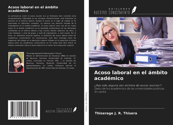 Produktbild: Acoso laboral en el &aacute;mbito acad&eacute;mico