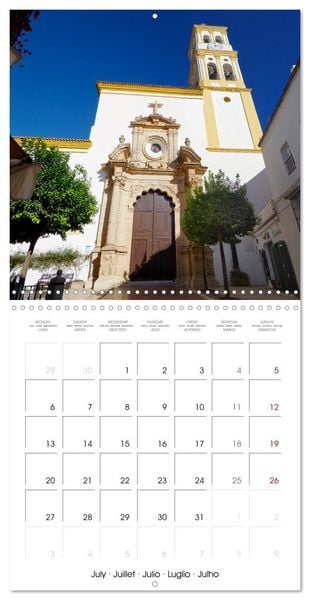 Produktbild: Marbella - Chic and Charming (Wall Calendar 2026 12 &times; 12 Inch) CALVENDO 12 Month Wall Calendar