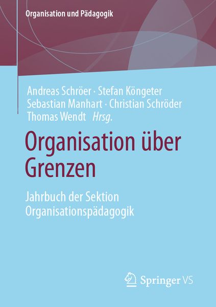 Produktbild: Organisation &uuml;ber Grenzen
