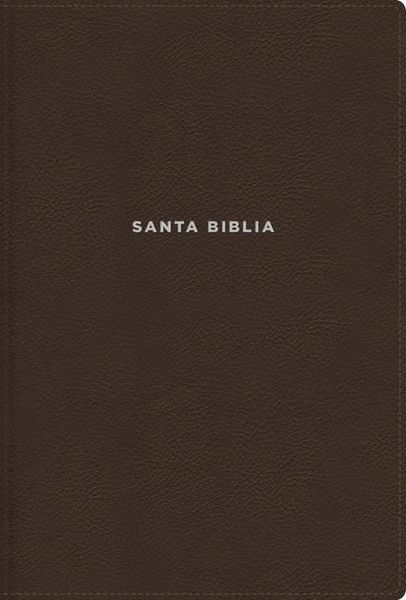 Produktbild: Nvi, Biblia de Estudio Actualizada, Revisi&oacute;n 2022, Leathersoft, Caf&eacute;, Letra Grande, Interior a Color, Palabras de Jes&uacute;s En Rojo, Con &Iacute;ndice, Comfort P