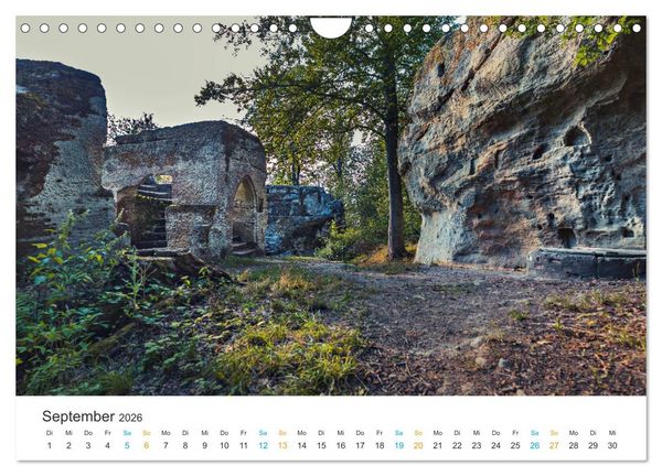 Produktbild: Ha&szlig;berge - Burgen und Burgruinen (Wandkalender 2026 DIN A4 quer), CALVENDO Monatskalender