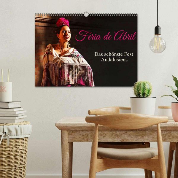 Produktbild: Feria de Abril (Wandkalender 2026 DIN A3 quer), CALVENDO Monatskalender