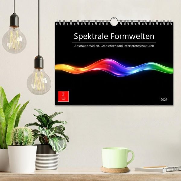 Produktbild: Spektrale Formwelten (Wandkalender 2027 DIN A4 quer), CALVENDO Monatskalender