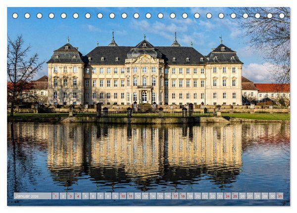 Produktbild: Ins Land der Franken fahren (Tischkalender 2026 DIN A5 quer), CALVENDO Monatskalender