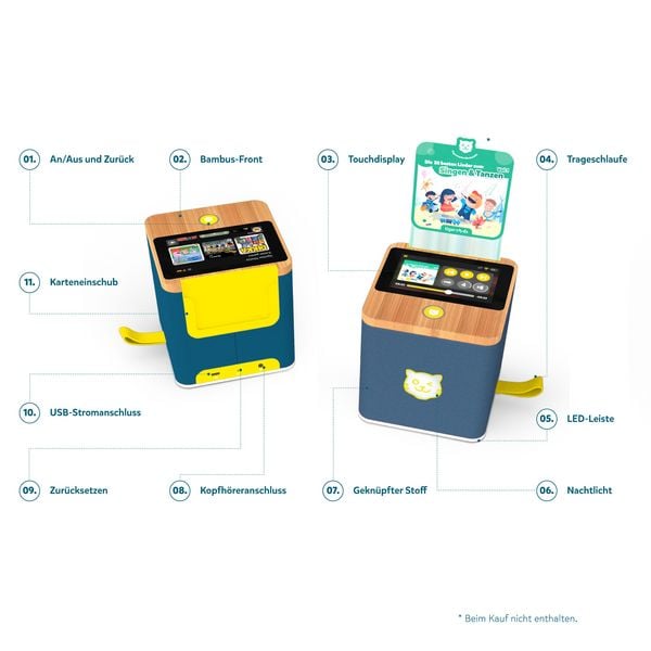 Produktbild: tigerbox TOUCH PLUS ( Royal Sun / dunkelblau ) - ltd. Edition