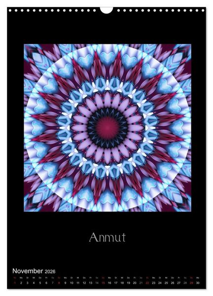 Produktbild: Mandalas - Spiegel der Seele (Wandkalender 2026 DIN A3 hoch), CALVENDO Monatskalender