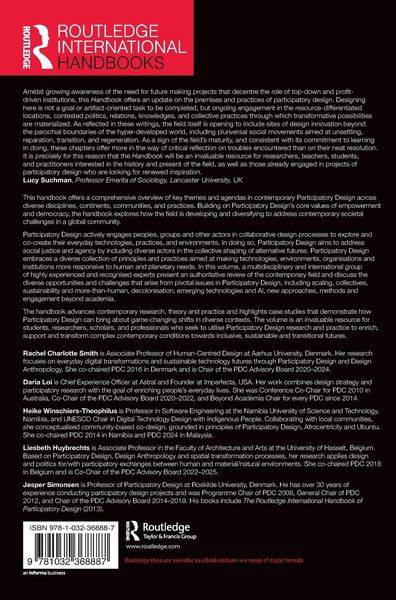 Produktbild: Routledge International Handbook of Contemporary Participatory Design