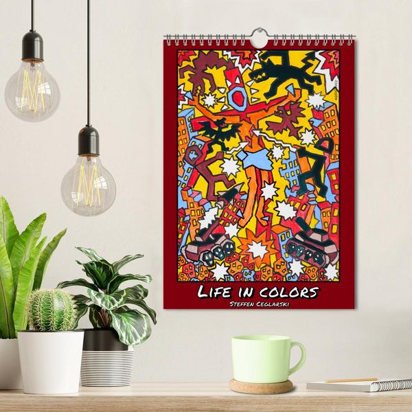 Produktbild: Life in Colors (Wandkalender 2026 DIN A4 hoch), CALVENDO Monatskalender