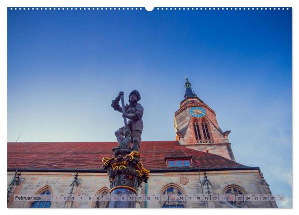 Produktbild: T&uuml;bingen - Impressionen aus der Universit&auml;tsstadt (hochwertiger Premium Wandkalender 2026 DIN A2 quer), Kunstdruck in Hochglanz