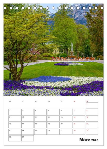 Produktbild: Vier Jahreszeiten im Berchtesgadener Land (Tischkalender 2026 DIN A5 hoch), CALVENDO Monatskalender