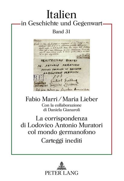 Produktbild: La corrispondenza di Lodovico Antonio Muratori col mondo germanofono