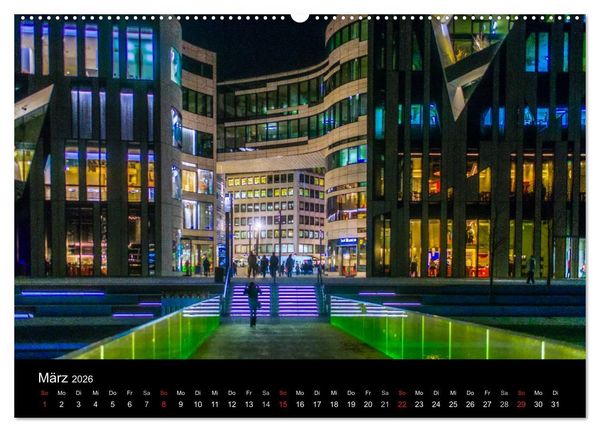 Produktbild: D&uuml;sseldorf - Impressionen (Wandkalender 2026 DIN A2 quer), CALVENDO Monatskalender